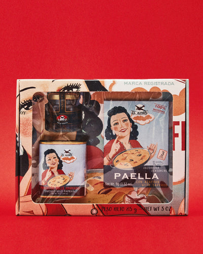Pack for vintage paella